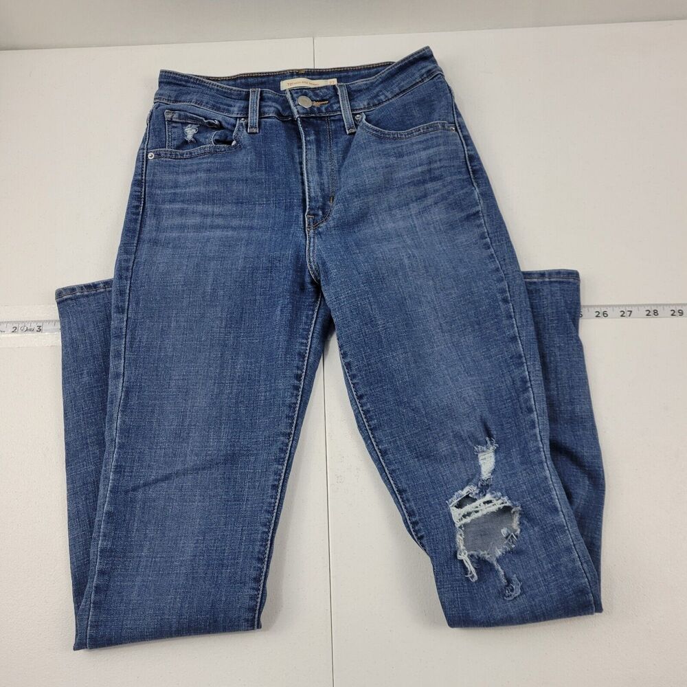 Levi's 721 high rise skinny Jeans blue size 27 denim womens 3721